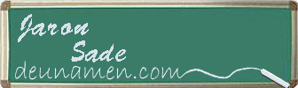 Jaron Sade Visitenkarte